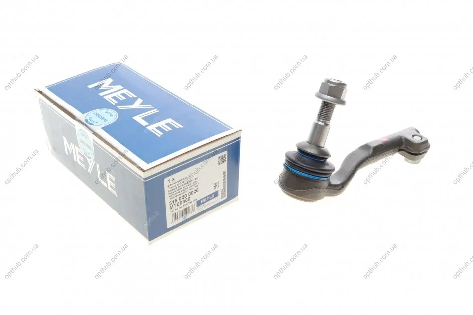 Наконечник тяги рульової (L) BMW 3 (F30/F35)/4 (F32/F33) 11- UA63 MEYLE 316 020 0026 (фото 1)