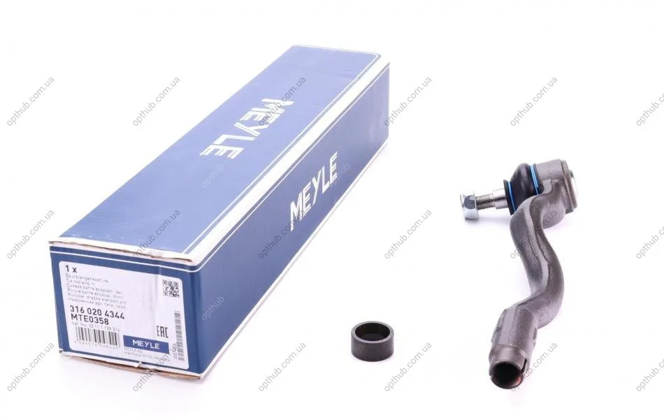 Наконечник тяги рульової (R) BMW 3 (E36) 1.6-3.2 90-99 (L=215mm) UA63 MEYLE 316 020 4344 (фото 1)