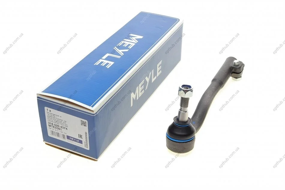 Наконечник тяги рульової (R) BMW 5 (E39) 3.5/4.4/4.9 96-04 UA63 MEYLE 316 020 4374 (фото 1)