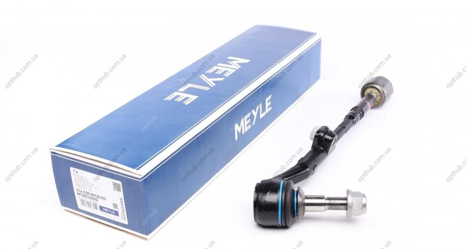 Тяга рульова (з наконечником) (R) BMW 1 (E81/E87)/3 (E90/E91) 04-16 (L=273.5mm) UA63 MEYLE 316 030 0018/HD (фото 1)