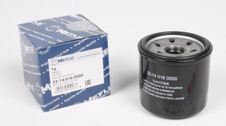 Фільтр масляний Chevrolet Aveo/Daewoo Matiz 03- бензин UA63 MEYLE 33-14 016 0000