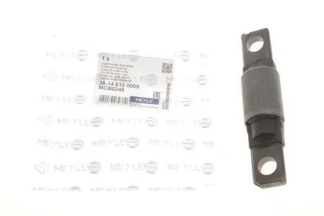 Сайлентблок рычага NISSAN X-TRAIL, QASHQAI, RENAULT KOLEOS 07- перед. мост низ (Пр-во) MEYLE 36-14 610 0009