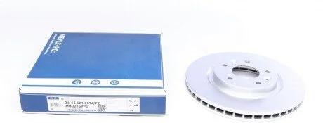 Диск гальмівний (передній) Nissan Qashqai II/X-trail 13-/ Leaf 14-/ Renault Kadjar 13- UA63 MEYLE 36-15 521 0074/PD
