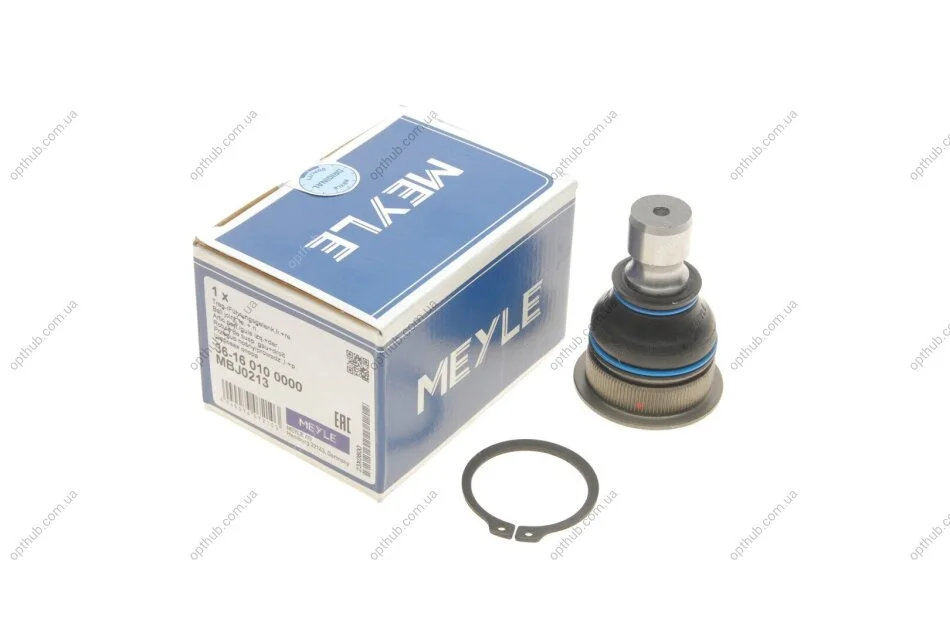 Опора кульова NISSAN QASHQAI, X-TRAIL, RENAULT KOLEOS 03-перед. міст низ (Вир-во) C.I.U MEYLE 36-16 010 0000 (фото 1)
