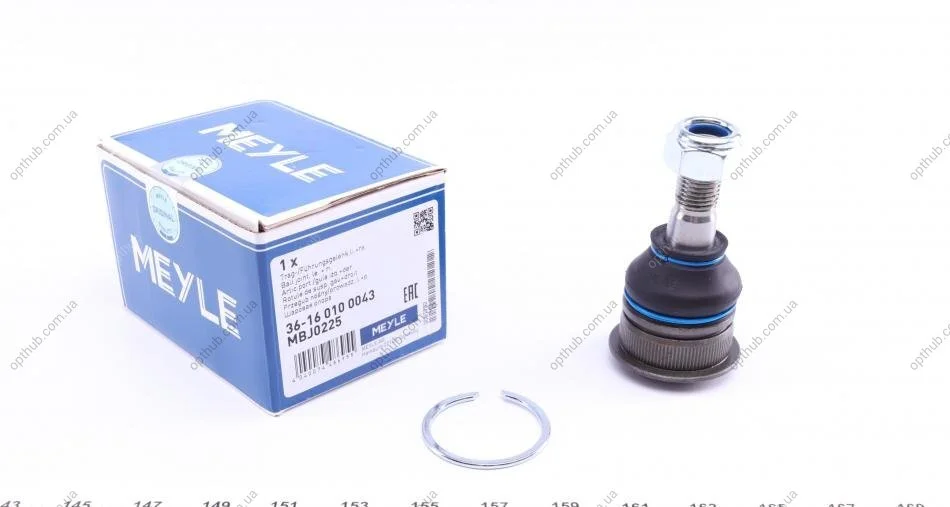 Опора кульова (передня/знизу) Nissan Almera II 00-06 (opt-om) MEYLE 36-16 010 0043 (фото 1)