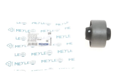 Сайлентблок важеля HYUNDAI i30, SANTA FE II, KIA SORENTO II 12- перед. міст низ C.I.U MEYLE 37-14 610 0006