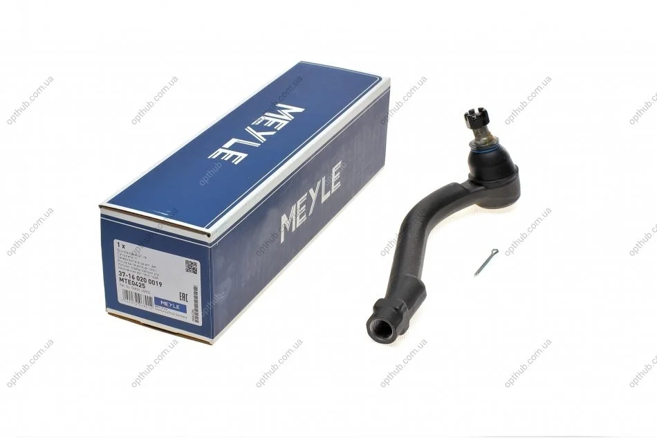 Наконечник тяги рульової (R) Hyundai IX55/Santa Fe I-II/Kia Sorento II 04- UA63 MEYLE 37-16 020 0019 (фото 1)