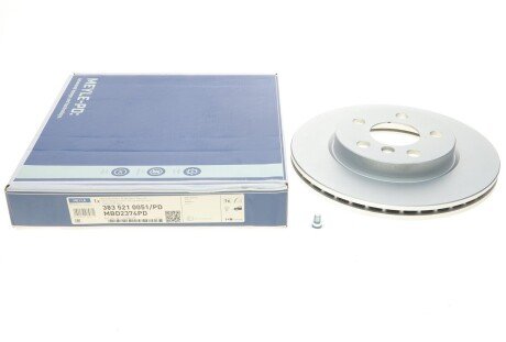 Диск гальмівний (передній) Mini (F54/F55/F56/F57) 13- (280x22) B36/B37/B38 (opt-om) MEYLE 383 521 0051/PD