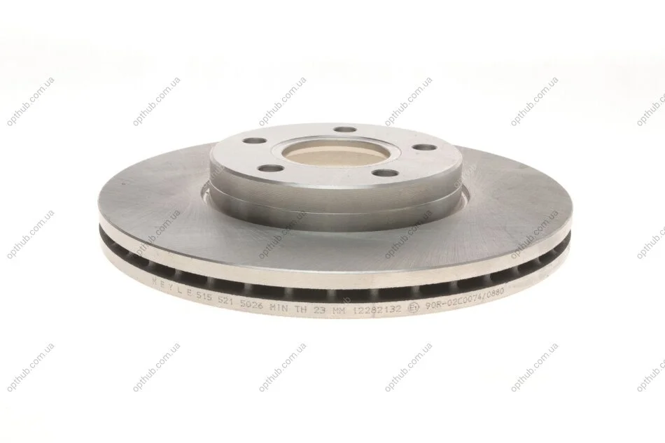Диск гальмівний (передній) Ford C-max/Focus/Volvo C30/C70/S40/V50 04- (278x25) UA63 MEYLE 515 521 5026 (фото 1)