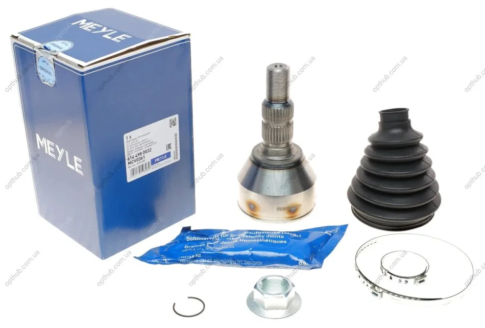 ШРУС зовн. з пильовиком OPEL VECTRA C, SIGNUM (Вир-во) C.I.U MEYLE 614 498 0032 (фото 1)