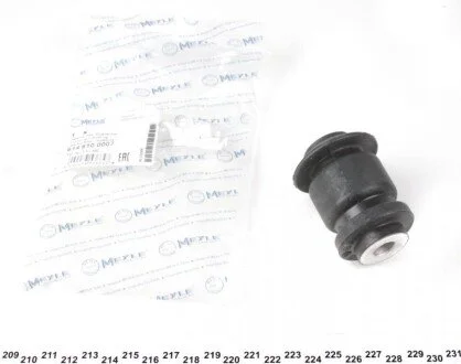 Сайлентблок рычага (переднего/снизу)) Citroen Nemo 08-/Fiat Doblo 10- UA63 MEYLE 614 610 0007