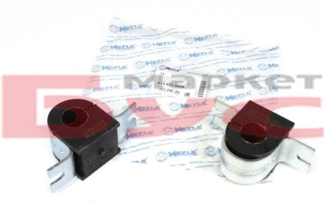 Втулки стабілізатора OPEL VIVARO, NISSAN PRIMASTAR 01-перед. міст MEYLE 614 615 0006