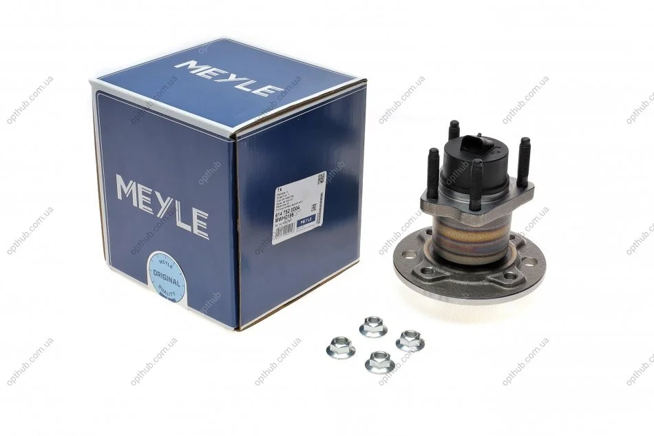 Підшипник маточини (задньої) Daewoo Espero/Lanos/Opel Astra F/G/Combo/Vectra A/B 1.2-2.0D 88 UA63 MEYLE 614 752 0004 (фото 1)