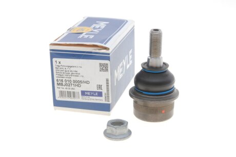 Опора кульова NISSAN INTERSTAR, OPEL MOVANO, RENAULT MASTER II 98 перед. міст верх 616 010 0005/ MEYLE 616 010 0005/HD