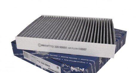 Фільтр салону Ford Fiesta/Fusion 1.4-1.6 01- (вугільний) UA63 MEYLE 712 320 0005