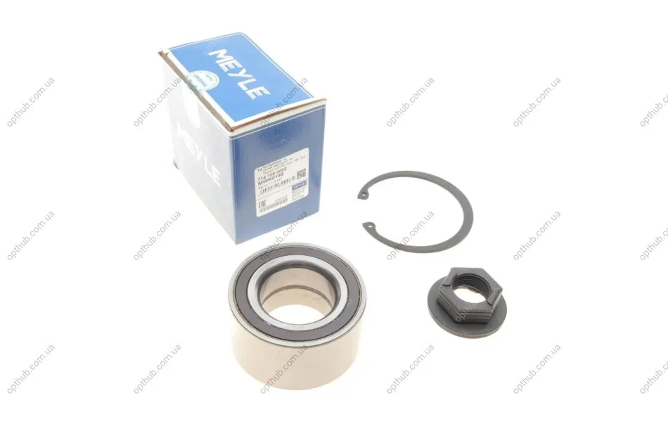 Подшипник ступицы (передней) Ford Fiesta -08 (+ABS) (39x72x37) UA63 MEYLE 714 108 0002 (фото 1)
