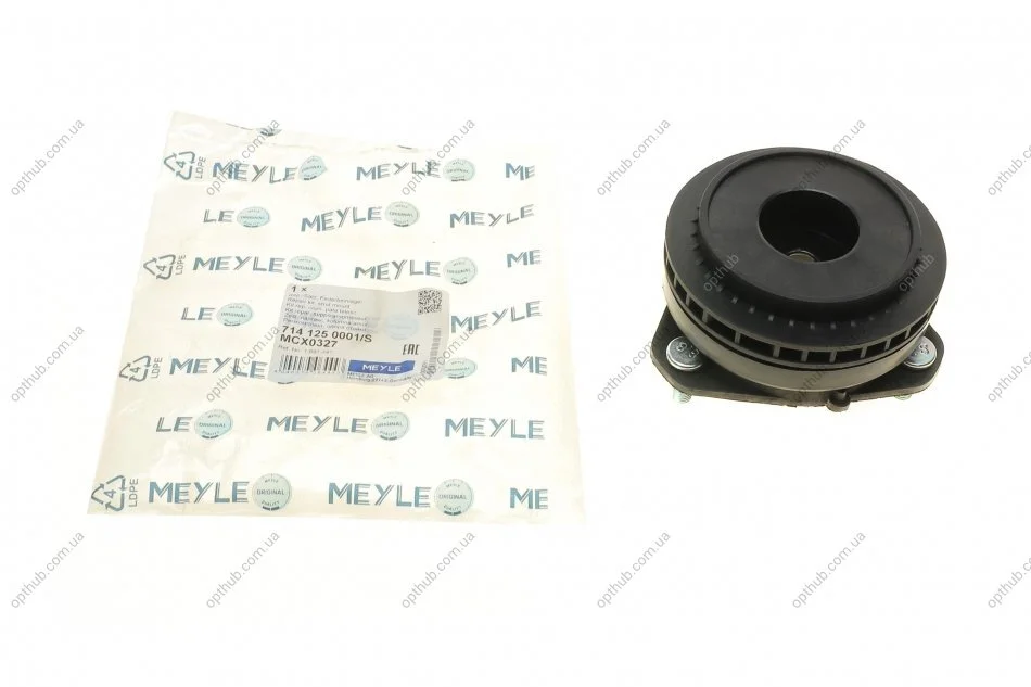 Подушка амортизатора (переднього) + підшипник Ford Fiesta V/Fusion/Mazda 2 1.2-1.6 01- (opt-om) MEYLE 714 125 0001/S (фото 1)