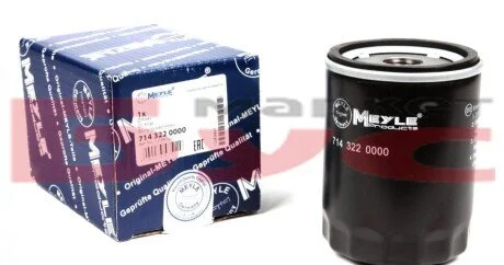 Фильтр масляный Ford Escort 1.8D/TD 89-95 UA63 MEYLE 714 322 0000