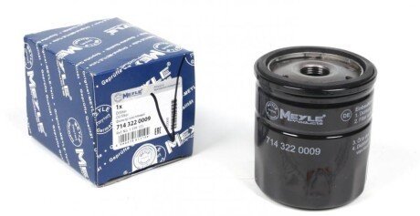 Фільтр масляний Ford Focus/ C-Max/ Galaxy 1.8 TDCI 04-12 UA63 MEYLE 714 322 0009