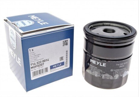 Фільтр масляний Ford Maverick/Transit/Ford USA Mustang/Mazda 3/5/6/MX-5 III/Saab 1.8-4.9 72- UA63 MEYLE 714 322 0014