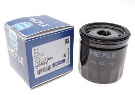 Фільтр масляний Citroen Jumper/Tourneo/Transit/Land Rover Defender/Peugeot Boxer 2.2D/2.4D 0 UA63 MEYLE 714 322 0020