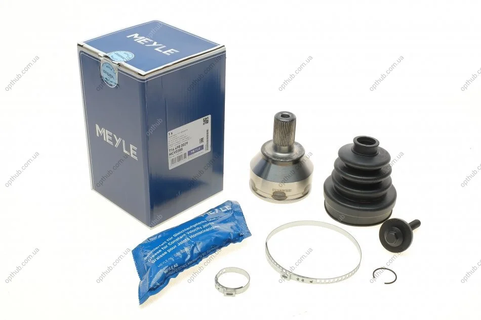 ШРУС зовніш. з пильником FORD C-Max I (02/07-09/10), Focus II (10/03-) (вир-во) MEYLE 714 498 0029 (фото 1)