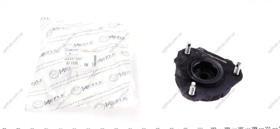 Опора аморт. FORD Mondeo III (11/00-08/07) передн. без підшип. (вир-во Meyle) MEYLE 714 641 0001 (фото 1)
