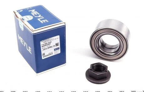 Подшипник ступицы (передней) Jaguar X-Type/Ford Mondeo III 1.8-3.0 00-09 (40х75х37) UA63 MEYLE 714 650 0020