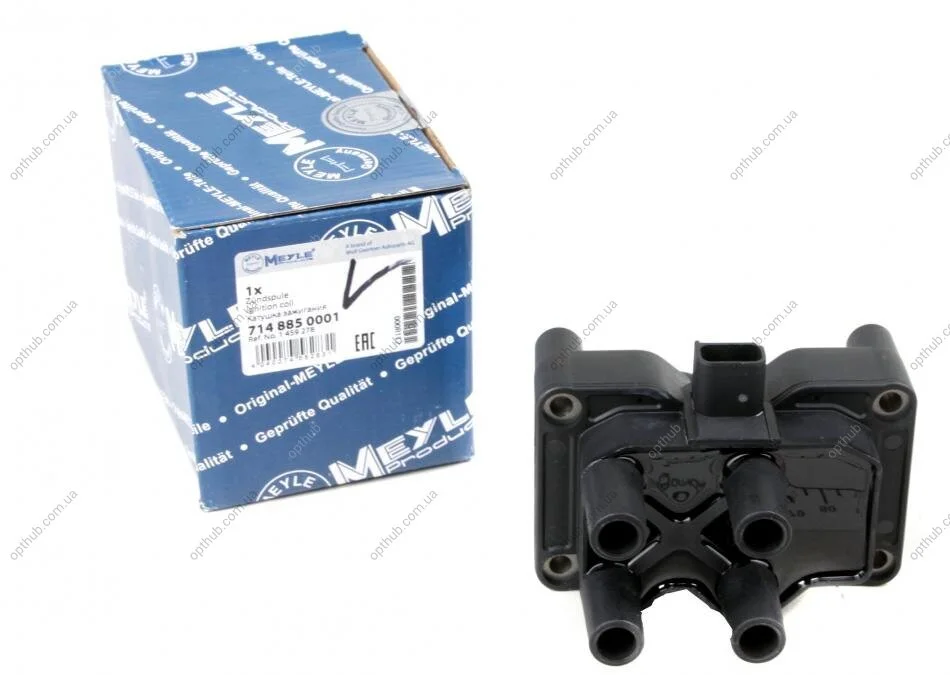Котушка запалювання Ford C-max/Fiesta/Focus/Mondeo 1.6-2.0 00- (opt-om) MEYLE 714 885 0001 (фото 1)