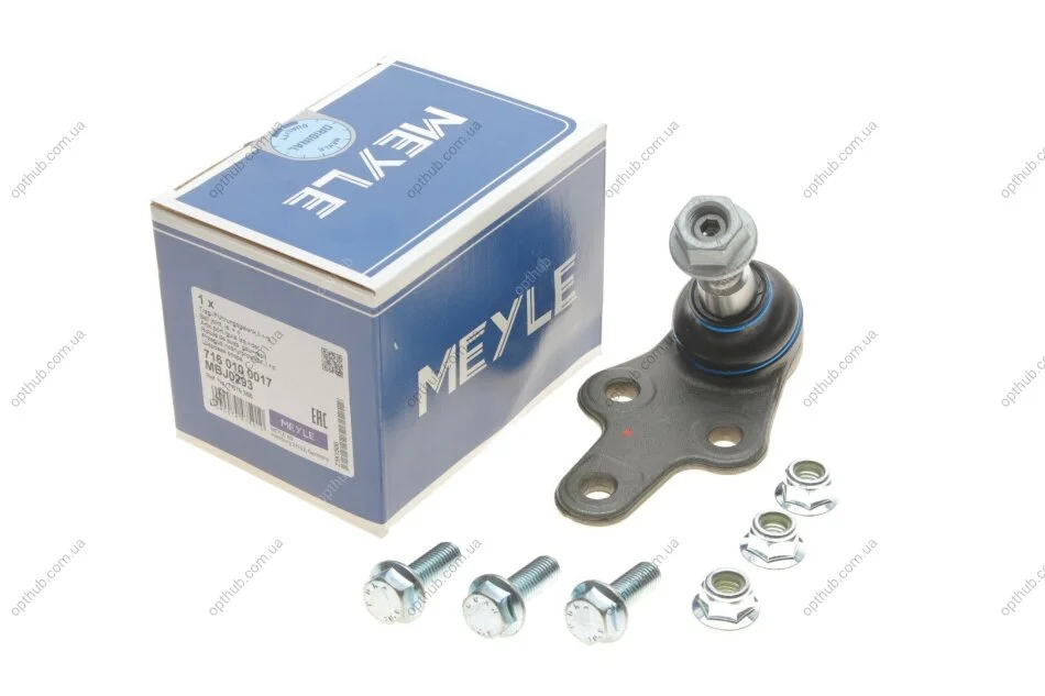Опора кульова FORD C-MAX, FOCUS II, VOLVO S40 II 03- перед. міст низ (Вир-во) C.I.U MEYLE 716 010 0017 (фото 1)
