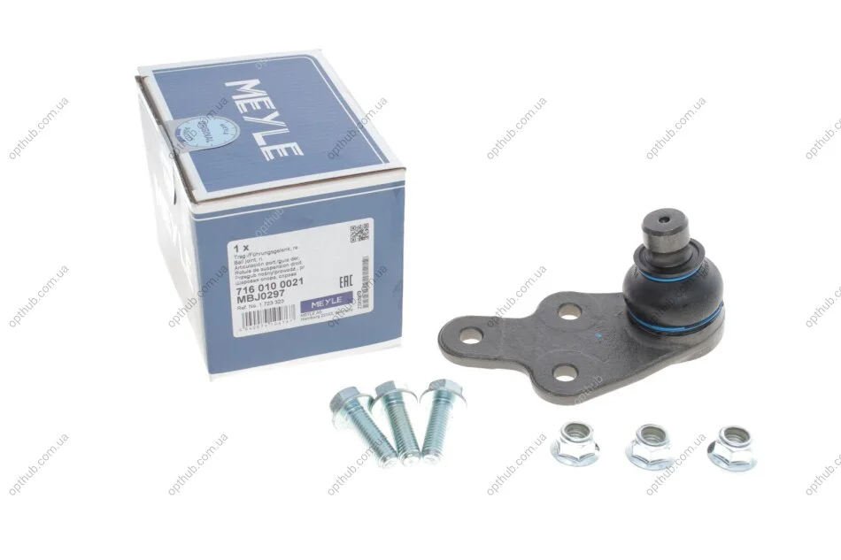 Опора кульова (передня/знизу/R) Ford Kuga I 2.0TDCi/2.5 08- UA63 MEYLE 716 010 0021 (фото 1)