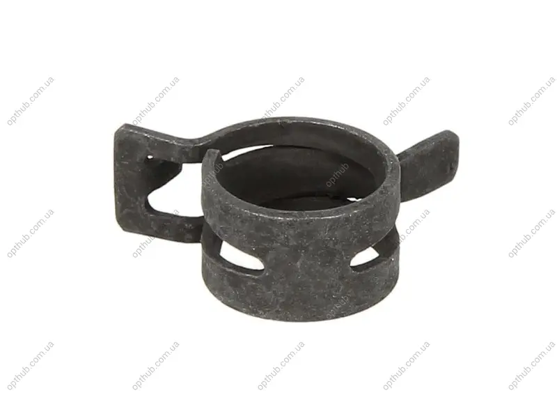 (EN) Spring clamp 52-03031528 10шт, ширина 12 мм, максимальний діаметр 21,6мм, діаметр 18,4-21,6 мм, матеріал: сталь, вид сталі: W1, норма DIN 3021 MIKALOR OBM 03031528 10SZT (фото 1)