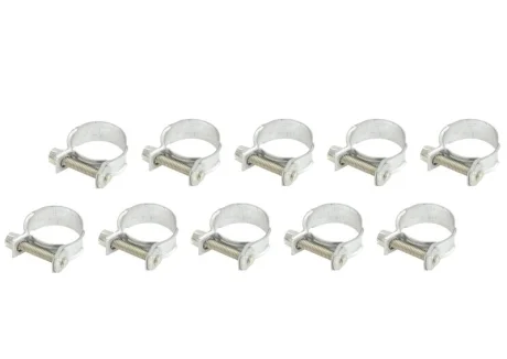(EN) Screw band 52-03010616 комплектація 10шт, ширина 10 мм, максимальний діаметр 20мм, діаметр 18-20 мм, матеріал: гальванізований / (en) soft steel, вид сталі: W1 MIKALOR OSM 03010616 10SZT