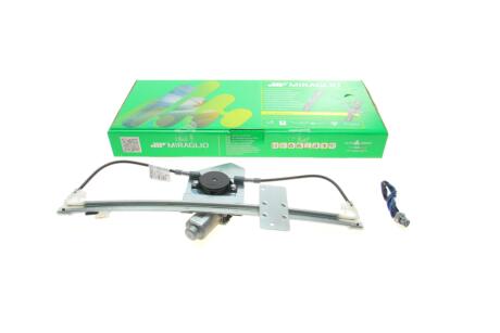 Склопідіймач (передній) Dacia Logan 06- (R) (електро) (з моторчиком) (opt-om) MIRAGLIO 30/1349