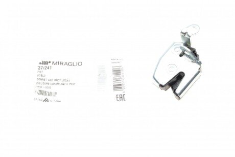 Замок дверей (задніх/зверху/L) Fiat Doblo 01-09 (opt-om) MIRAGLIO 37/241