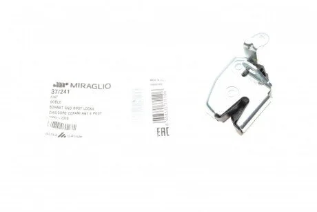 Замок дверей (задних/зверху/L) Fiat Doblo 01-09 (opt-om) MIRAGLIO 37/241
