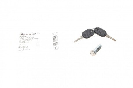 Серцевина замку дверей Fiat Ducato/Citroen Jumper 94-02 UA63 MIRAGLIO 80/1000