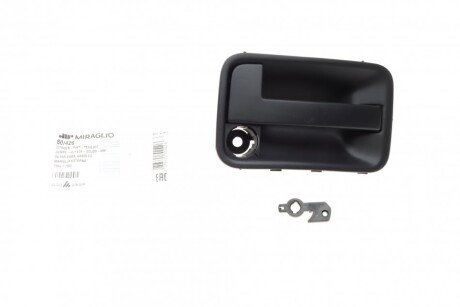 Ручка дверей (передніх/ззовні) (R) Fiat Scudo/Citroen Jumpy 96-06 (з ключом/без серцевини) (opt-om) MIRAGLIO 80/426