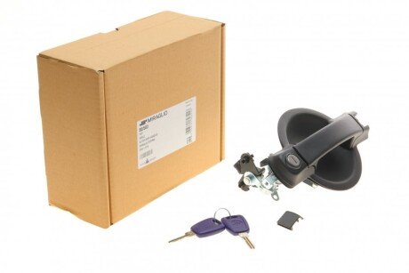 Ручка дверей (задніх/ззовні) (L) Fiat Doblo 01- (з ключом) (opt-om) MIRAGLIO 80/503