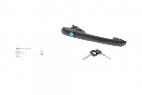 Ручка дверей (передніх/задньої/ззовні) MB Sprinter/VW LT 96- (з ключем) (opt-om) MIRAGLIO 80/732