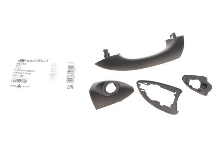 Ручка дверей (передніх/ззовні) (L) BMW X5 (E53) 00-06 (з механізмом) (opt-om) MIRAGLIO 80/756