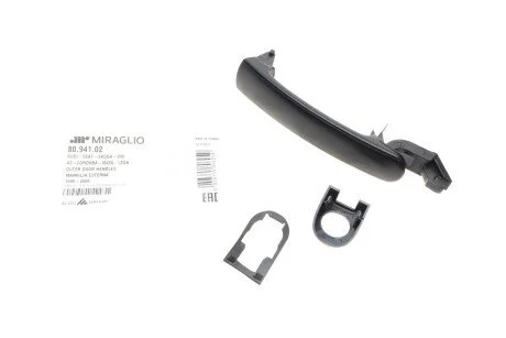 Ручка дверей (передних/ззовни) VW Golf 97-09/Polo 01-09/Skoda Octavia 96-10 UA63 MIRAGLIO 80.941.02