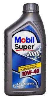 Олива моторна SUPER 2000 10W40 1л МАСЛО МОТОРНОЕ SUPER 2000 10W40 1Л MOBIL 10W40 2000 1L