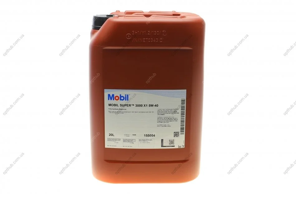 Моторна олива 5W40 20л. MOBIL 150011 (фото 1)