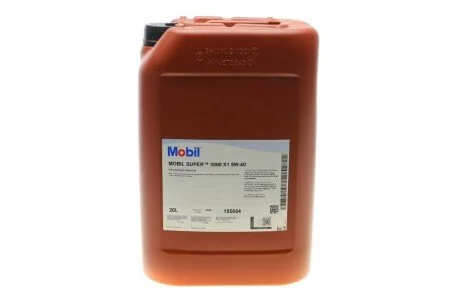 Моторное масло 5W40 20л. MOBIL 150011