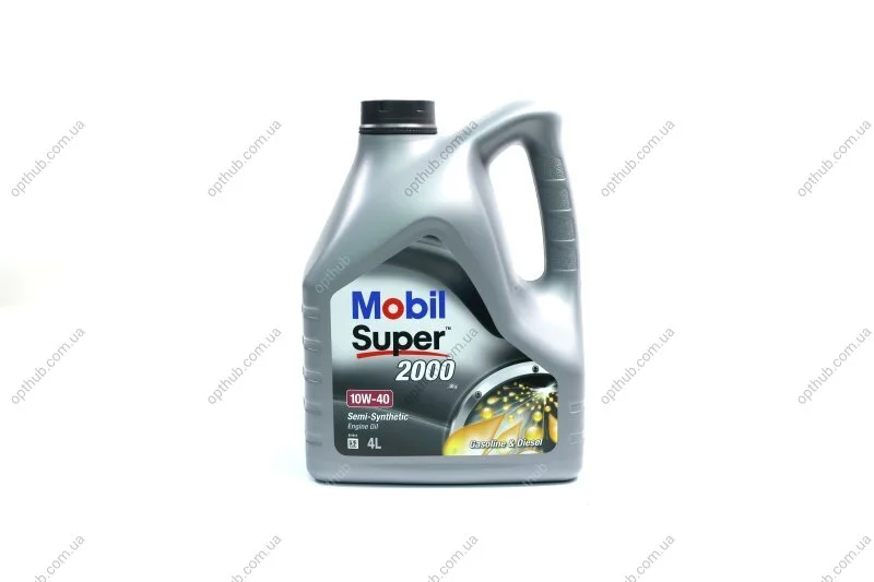 Олива моторна Mobil Super 2000x1 10W-40 (Каністра 4л) MOBIL 150018 (фото 1)