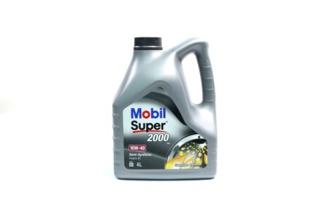 Олива моторна Super 2000x1 10W-40 (Каністра 4л) MOBIL 150018