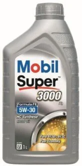 Масло моторное 5w30 SUPER 3000 Formula FE (Америка,) 1л. MOBIL 151521