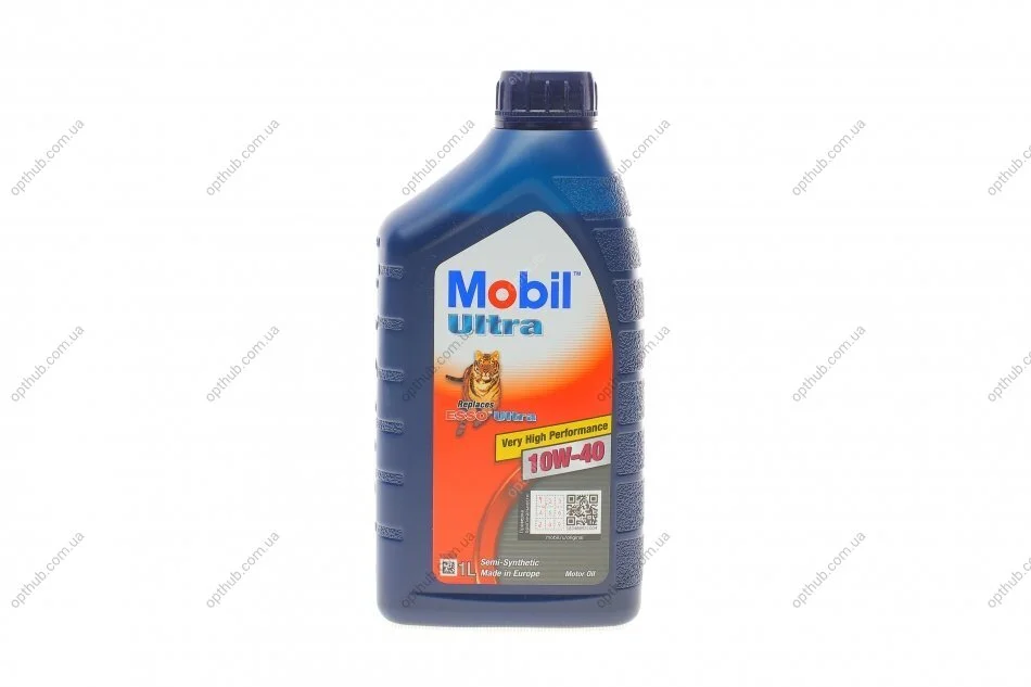 Масло моторн. Mobil ULTRA 10W-40 (Канистра 1л) MOBIL 152198 (фото 1)