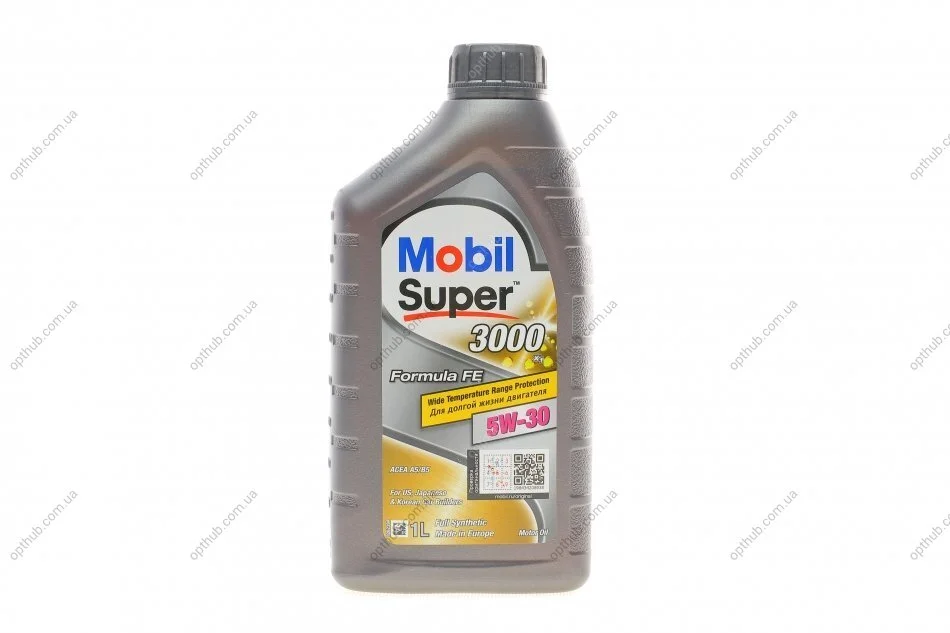 Олива моторна Mobil SUPER 3000 5W-30 Formula FE (Каністра 1л) MOBIL 152565 (фото 1)